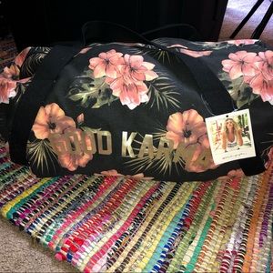 Spiritual gangster duffel bag good karma NWT